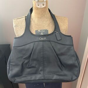 Coach Dark Blue Shoulder Bag